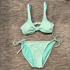 XHILARATION women’s Mint Green Bikini Set
Top size Small - bottoms Medium